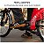 BICICLETA ELETRICA HAWK HW03 VERMELHA 500W - BATERIA 48V 112A  45 KM AUTONOMIA - Imagem 4