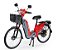 BICICLETA ELETRICA HAWK HW03 VERMELHA 500W - BATERIA 48V 112A  45 KM AUTONOMIA - Imagem 1