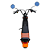 SCOOTER ELETRICA 1000W STARMEGA ST-390 50KM AUTONOMIA BATERIA 36V 6A - Imagem 3