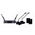 MICROFONE SEM FIO CONDENSADOR GOOSENECK DYLAN UDX-33GS DUPLO - Imagem 1