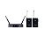 MICROFONE SEM FIO DYLAN UDX-06 MULTI  2 BODYPACK 2 HEADSET 2 LAPELA UHF - Imagem 1