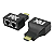 ADAPTADOR EXTENSOR HDMI CAT5/6 20M CHIP SCE - Imagem 1