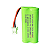 BATERIA TELEFONE SEM FIO 2.4V 600MAH COMPATIVEL INTELBRAS - Imagem 3