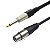 CABO  P10 MONO X XLR FEMEA 5M CHIP SCE 018-8013 - Imagem 1