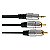 CABO DE AUDIO P2 X RCA 2 METROS SOUND PERFORMANCE CHIP SCE 018-0702 - Imagem 5