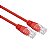 CABO DE REDE CAT5 02 METROS PATCH CORD  VERMELHO  CHIP SCE  018-1072 - Imagem 1