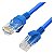 CABO DE REDE CAT5E 02 METROS PATCH CORD AZUL CHIP SCE 018-1074 - Imagem 2