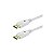 CABO DISPLAYPORT DP MACHO X DISPLAY PORT DP MACHO V1.2 144HZ 4K BRANCO 2 METROS COM TRAVA CHIP SCE 018-7497 - Imagem 3
