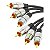 CABO RCA 3M  PLUG METAL CHIP SCE 018-0741 - Imagem 2
