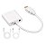 CONVERSOR HDMI M X VGA F COM AUDIO + ALIMENTAÇAO USB TOMATE MTV-603 - Imagem 1