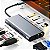 HUB ADAPTADOR TIPO C 10 EM 1 HDMI/USB/RJ45/LEITOR DE CARTAO - Imagem 2