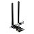 ADAPTADOR PCI E EXPRESS MERCUSYS MA30E AC1200 DUAL BAND BLUETOOTH 5.0 2 ANTENAS - Imagem 2