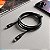 CABO 1.2 METROS LIGHTNING PARA USB HARD CABLE PRETO - IWILL 2171 - Imagem 2