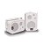 CAIXA DE SOM AMBIENTE DONNER SP400 60W O PAR BRANCA LL AUDIO - Imagem 1