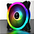 KIT FAN C/ 3 GAMDIAS AEOLUS M2-1203 LITE RGB 120MM HIDRÁULICO 1200RPM - Imagem 3