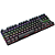 TECLADO MECÂNICO GAMER T-DAGGER BORA RAINBOW SWITCH BROWN PRETO T-TGK313-BR - Imagem 4