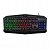 TECLADO USB GAMER T-DAGGER TANKER TGK106 LED RGB RAINBOW - Imagem 2