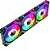 KIT FAN C/ 3 REDRAGON GC-F012 INFINITY MIRROR ARGB 120MM PRETO - Imagem 2