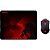 KIT MOUSE USB COM FIO E MOUSE PAD REDRAGON M601-BA CENTROPHORUS - Imagem 3