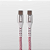 CABO USB COCA-COLA TIPO C X TIPO C BRANCO E VERMELHO IWILL 2184 - Imagem 3