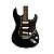 GUITARRA TAGIMA BRASIL STRATOCASTER T-805 BK PRETA ESCALA CLARA ESCUDO SHELL - Imagem 2