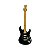 GUITARRA TAGIMA BRASIL STRATOCASTER T-805 BK PRETA ESCALA CLARA ESCUDO SHELL - Imagem 1