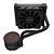 WATER COOLER SANGUE FRIO 3 PRETO VULCAN 120MM 200W PC YES - WCSF3120BR - Imagem 2
