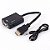 CONVERSOR HDMI M X VGA F COM AUDIO - Imagem 2