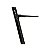 PEDESTAL TECLADO STAY SLIM 1100 01 PRETO - Imagem 2