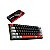 TECLADO GAMER MECANICO PCYES KUROMORI PRETO VULCAN PTKM60RD SWITCH VERMELHA 199409 - Imagem 1