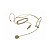 MICROFONE HEADSET CUSTOM SOUND P2 CSMA01 BEGE - Imagem 2