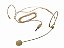 MICROFONE HEADSET CUSTOM SOUND P2 CSMA01 BEGE - Imagem 1