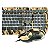 KIT TECLADO E MOUSE USB COM FIO GAMER MULTILASER WARRIOR TC249 CAMUFLADO - Imagem 2