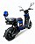BICICLETA SCOOTER ELETRICA 1000W 60V 25AH GRAFENO SY N13 AZUL TEMBIKE - Imagem 5