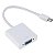ADAPTADOR MINI DISPLAYPORT MACHO X VGA FEMEA VINIK 23535 - Imagem 1