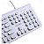 TECLADO DYNAMIC CIRCLE BRANCO VINIK DC110B - Imagem 2