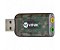 PLACA DE SOM USB 5.1 VINIK AUSB51 - Imagem 2