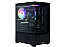 GABINETE GAMER VINIK  G-SHIELD COM 3 FANS GGGSVBK  PRETO - Imagem 1