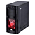 GABINETE GAMER VINIK ORION 2 BAIAS LED VERMELHO - Imagem 3