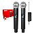 MICROFONE DUPLO SEM FIO TOMATE MT-2306 - Imagem 1