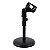 SUPORTE PEDESTAL PARA MICROFONE DE MESA TOMATE MTG-025 COM CACHIMBO - Imagem 1