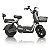 SCOOTER ELÉTRICA PANDA J-10 800W 45KM AUTONOMIA 150KGS TEMBIKE - Imagem 3