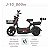 SCOOTER ELÉTRICA PANDA J-10 800W 45KM AUTONOMIA 150KGS TEMBIKE - Imagem 2