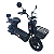 SCOOTER ELÉTRICA PANDA J-10 800W 45KM AUTONOMIA 150KGS TEMBIKE - Imagem 8