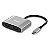 ADAPTADOR CONVERSOR TIPO C PARA 2 HDMI FEMEA EXTENDE 2 TELAS SIMULTANEAS  COMTAC 9483 - Imagem 1