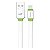 CABO USB IPHONE LIGHTNING BRANCO C3TECH CB-110WH 1 METRO - Imagem 1