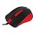 MOUSE USB C3 TECH PRETO/VERMELHO MS20RD - Imagem 2