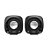MINI CAIXA DE SOM 3W C3TECH SPEAKER 2.0 SP-303 PRETA - Imagem 2
