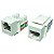 CONECTOR JACK RJ45 FEMEA CAT6 BRANCO FURUKAWA SOHOPLUS - Imagem 1