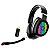 HEADSET GAMER WIRELESS KALKAN RAGNAR RGB PRETO 7.1 SURROUND VIRTUAL - Imagem 1